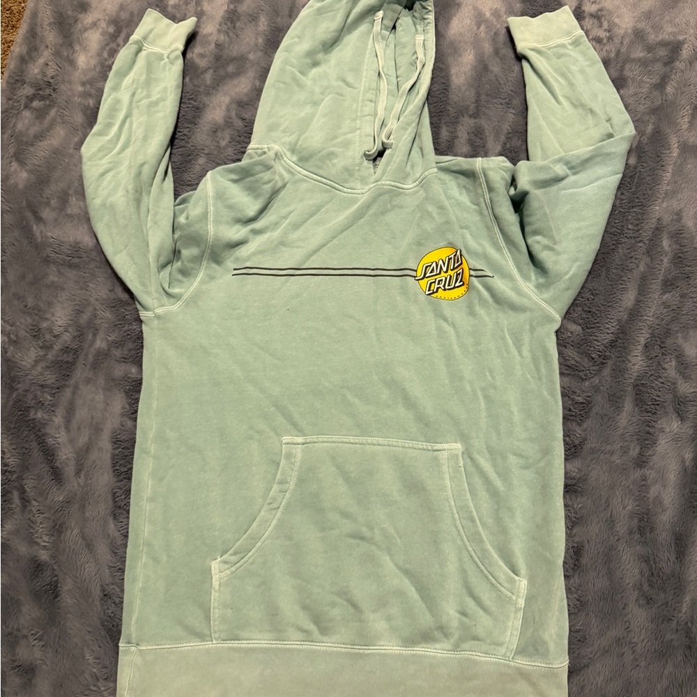 Santa Cruz Light Blue Hoodie